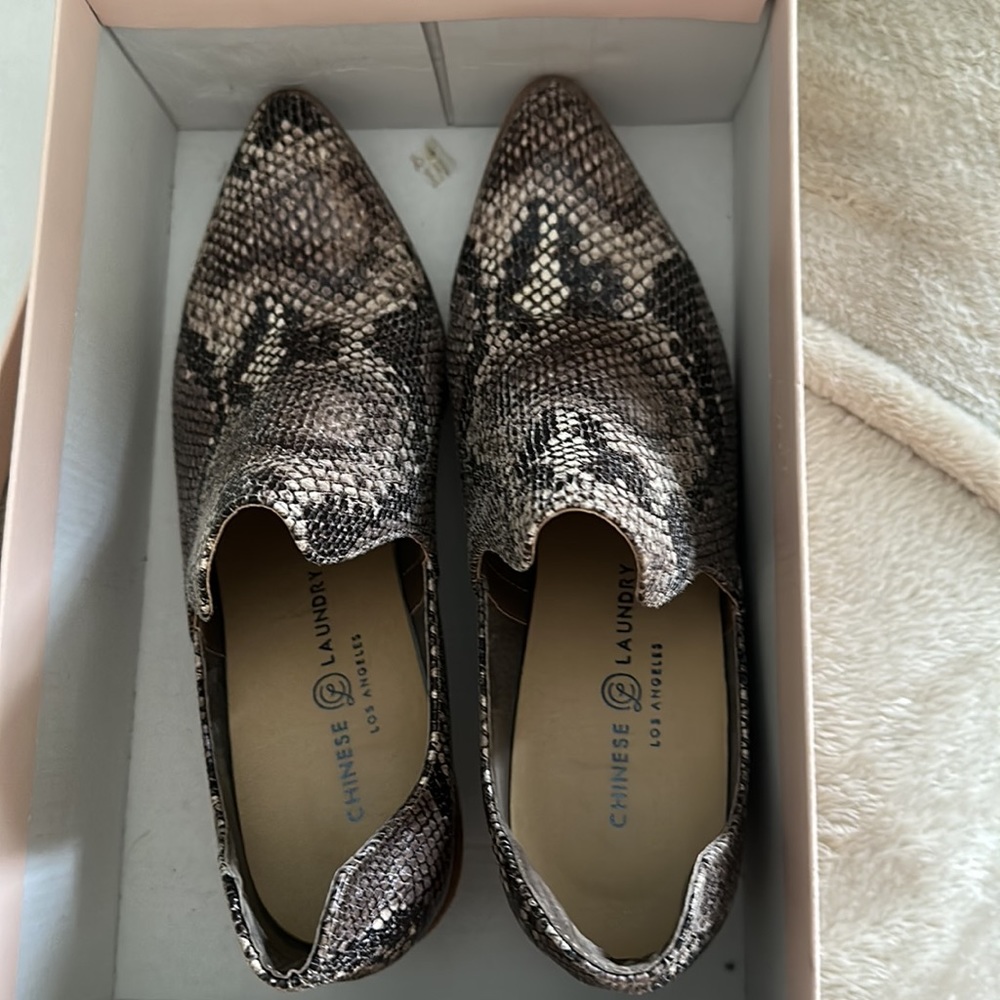 Snakeskin Booties
